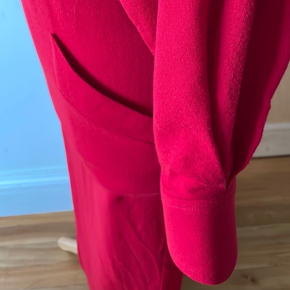 🎉 HOST PICK 🎉  Vintage Malcolm Pearce/Holt Renfrew Long Red Gown, Size 6 🇨🇦 - Picture 9 of 15